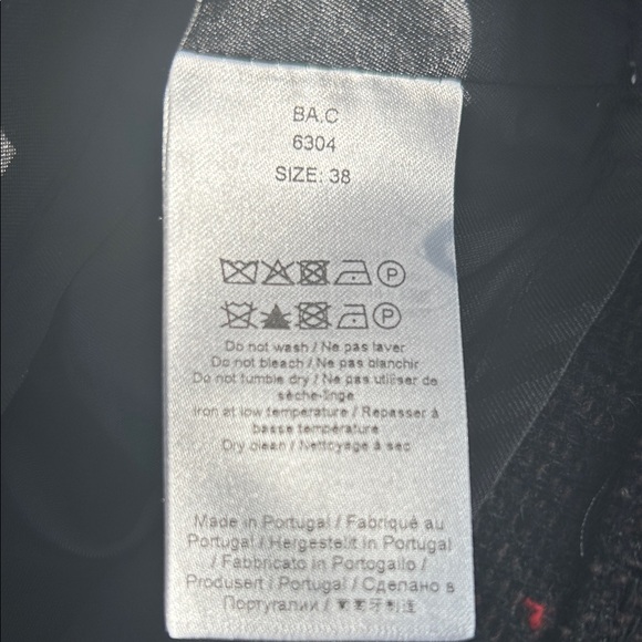 Ganni Black Multicolor Tweed Mini Skirt - Picture 5 of 5